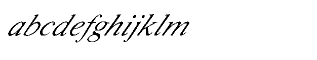 Shree Bangali 5163 Italic FONT