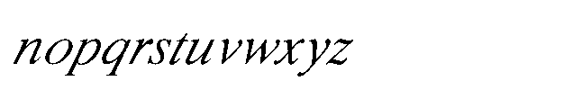 Shree Bangali 5163 Font LOWERCASE
