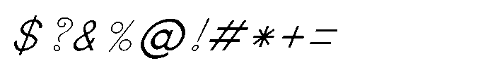 Shree Bangali 5165 Font OTHER CHARS