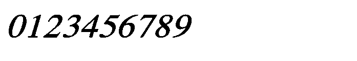 Shree Bangali 5168 Bold Font OTHER CHARS