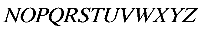 Shree Bangali 5168 Bold Font UPPERCASE