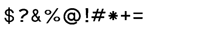 Shree Bangali 5173 Medium Font OTHER CHARS