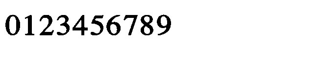 Shree Bangali 5176 Bold Font OTHER CHARS