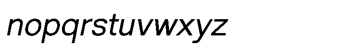 Shree Bangali 5178 Italic Font LOWERCASE