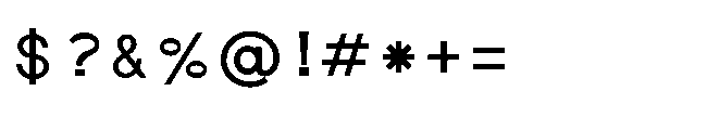 Shree Bangali 5183 Bold Font OTHER CHARS