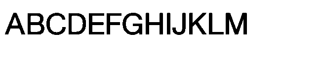 Shree Bangali 5183 Bold Font UPPERCASE