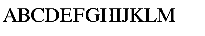 Shree Bangali 5186 Bold Font UPPERCASE