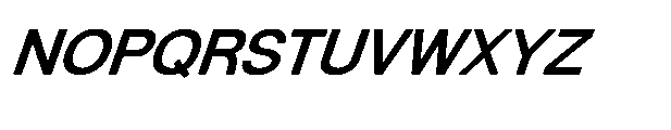 Shree Bangali 5191 Bold Italic Font UPPERCASE