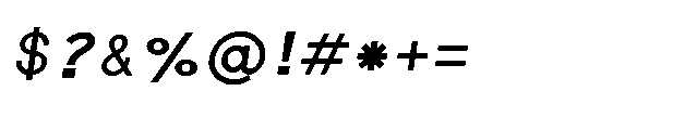 Shree Bangali 5191 Bold Font OTHER CHARS