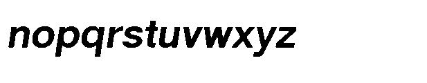 Shree Bangali 5191 Bold Font LOWERCASE