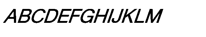 Shree Bangali 5191 Medium Italic Font UPPERCASE