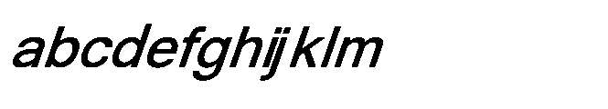 Shree Bangali 5191 Medium Italic FONT