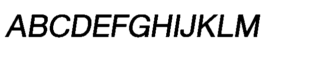Shree Bangali 5191 Medium Font UPPERCASE