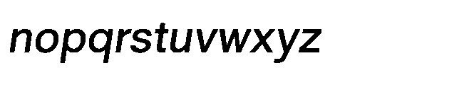 Shree Bangali 5191 Medium Font LOWERCASE