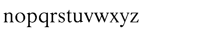 Shree Bangali 5198 Font LOWERCASE