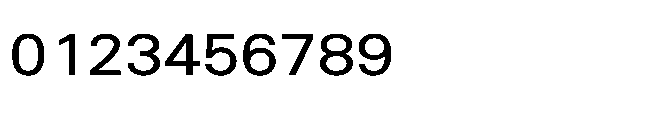 Shree Bangali 6101 Black Font OTHER CHARS