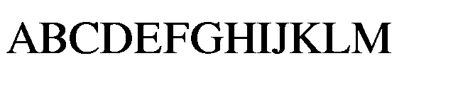 Shree Bangali 6101 Black Font UPPERCASE