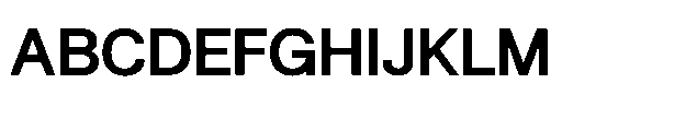 Shree Bangali 6107 Bold Font UPPERCASE