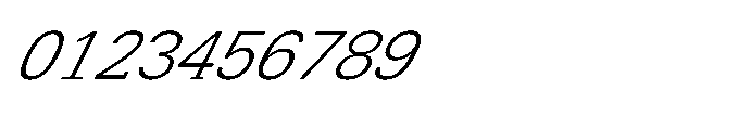 Shree Bangali 6117 Italic Font OTHER CHARS