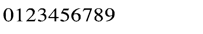 Shree Bangali 6119 Medium Font OTHER CHARS