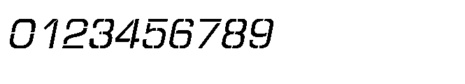 Shree Bangali 6131 Italic Font OTHER CHARS