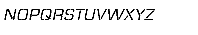 Shree Bangali 6131 Italic Font UPPERCASE
