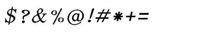 Shree Bangali 6132 Bold Font OTHER CHARS