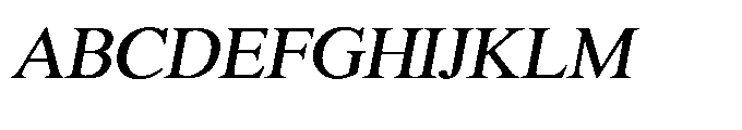 Shree Bangali 6132 Bold Font UPPERCASE
