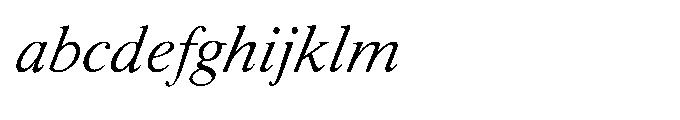 Shree Bangali 6132 Italic FONT