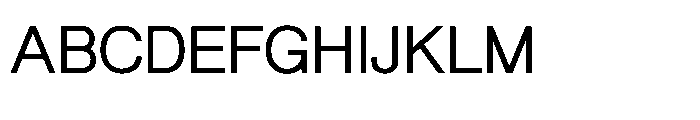 Shree Bangali 6134 Medium Font UPPERCASE