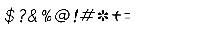 Shree Devanagari 2499 Font OTHER CHARS