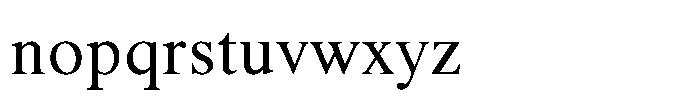 Shree Devanagari 4615 Font LOWERCASE