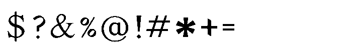 Shree Devanagari 4620 Font OTHER CHARS