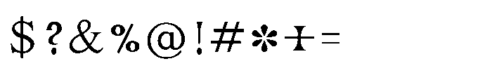 Shree Devanagari 4664 Font OTHER CHARS