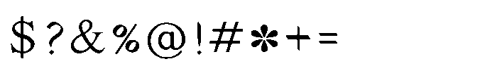Shree Devanagari 4667 Font OTHER CHARS