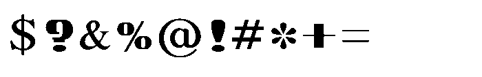 Shree Devanagari 4671 Font OTHER CHARS