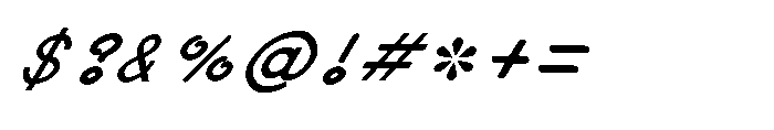 Shree Devanagari 4917 Shree Dev4917 Black Italic Font OTHER CHARS