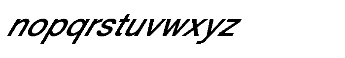 Shree Devanagari 4917 Shree Dev4917 Black Italic Font LOWERCASE