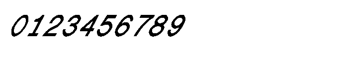 Shree Devanagari 4917 Shree Dev4917 Italic Font OTHER CHARS