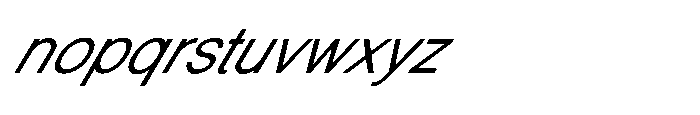 Shree Devanagari 4917 Shree Dev4917 Italic Font LOWERCASE
