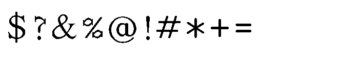 Shree Devanagari 4928 Font OTHER CHARS
