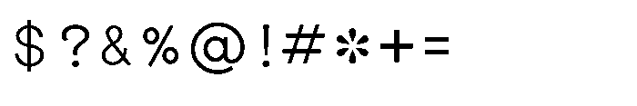 Shree Devanagari 4929 Font OTHER CHARS