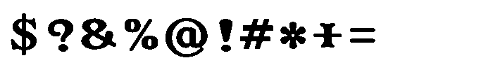 Shree Devanagari 4931 Font OTHER CHARS