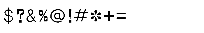 Shree Devanagari 4935 Font OTHER CHARS