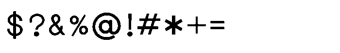 Shree Devanagari 4941 Font OTHER CHARS