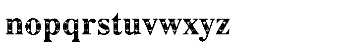 Shree Devanagari 4960 Font LOWERCASE