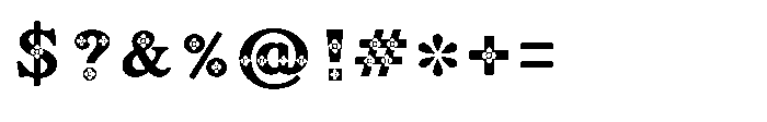 Shree Devanagari 4961 Font OTHER CHARS