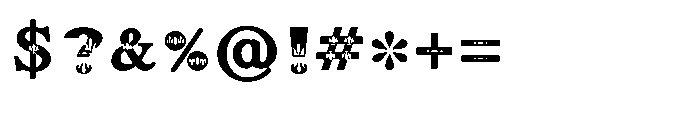Shree Devanagari 4962 Font OTHER CHARS