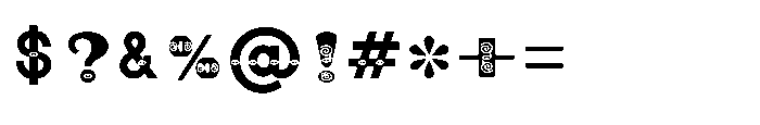 Shree Devanagari 4963 Font OTHER CHARS