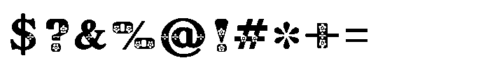 Shree Devanagari 4964 Font OTHER CHARS
